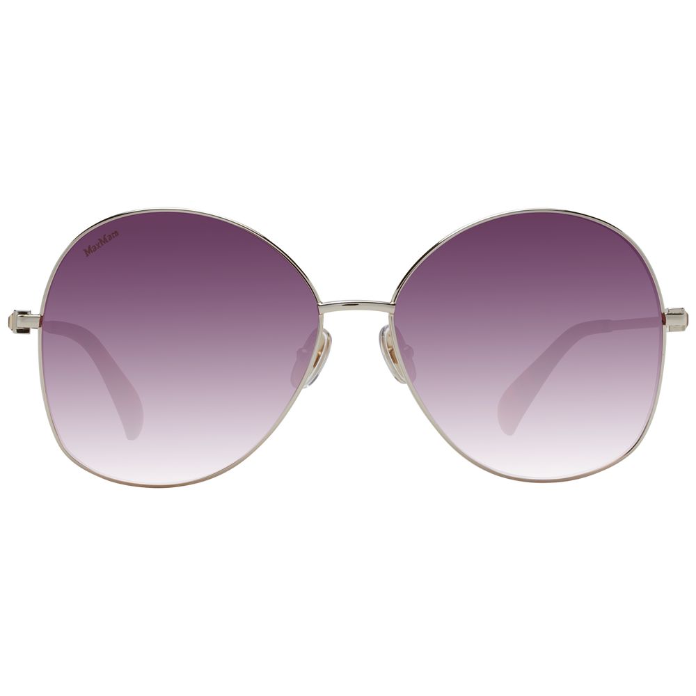 Max Mara Gold Metal Sunglasses - Luxe Nova