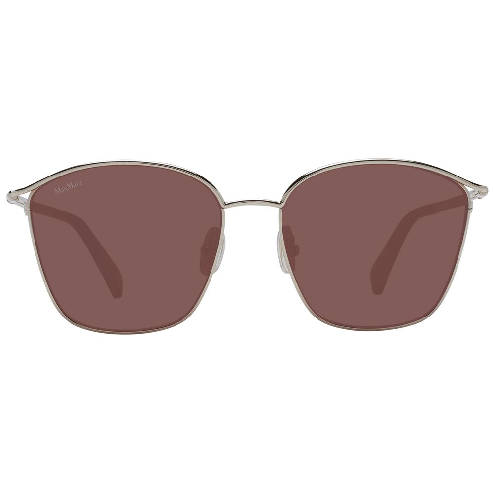 Max Mara Gold Metal Sunglasses - Luxe Nova