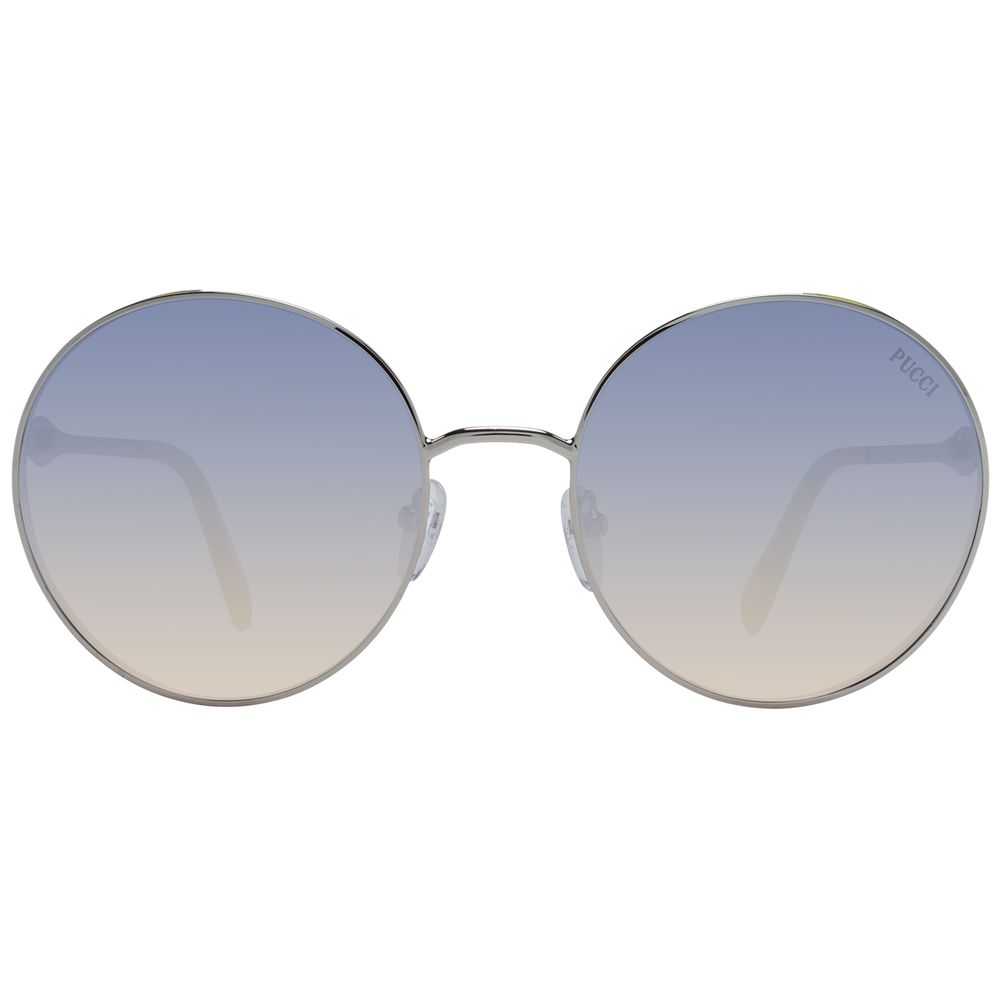 Emilio Pucci Silver Metal Sunglasses - Luxe Nova