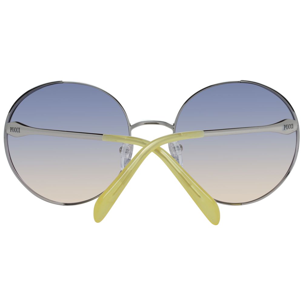 Emilio Pucci Silver Metal Sunglasses - Luxe Nova