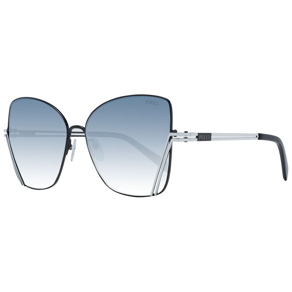 Emilio Pucci Black Metal Sunglasses - Luxe Nova