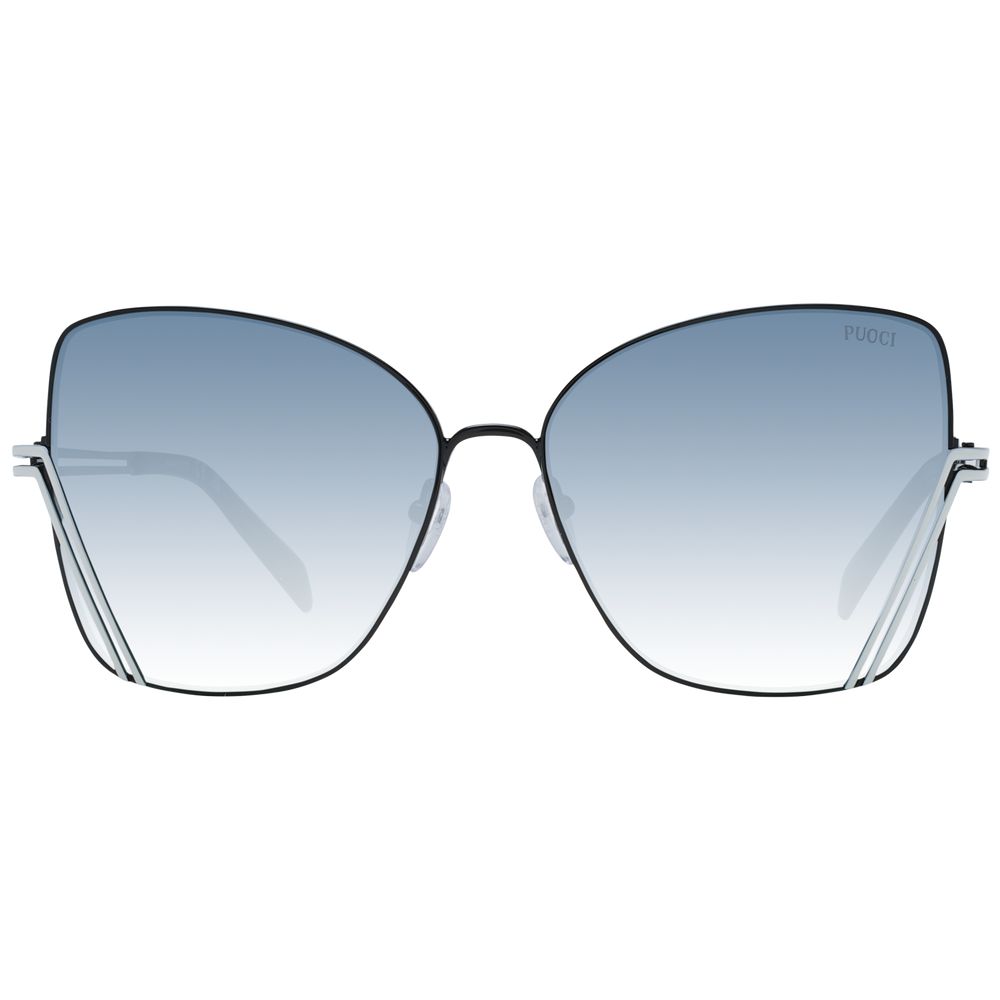 Emilio Pucci Black Metal Sunglasses - Luxe Nova