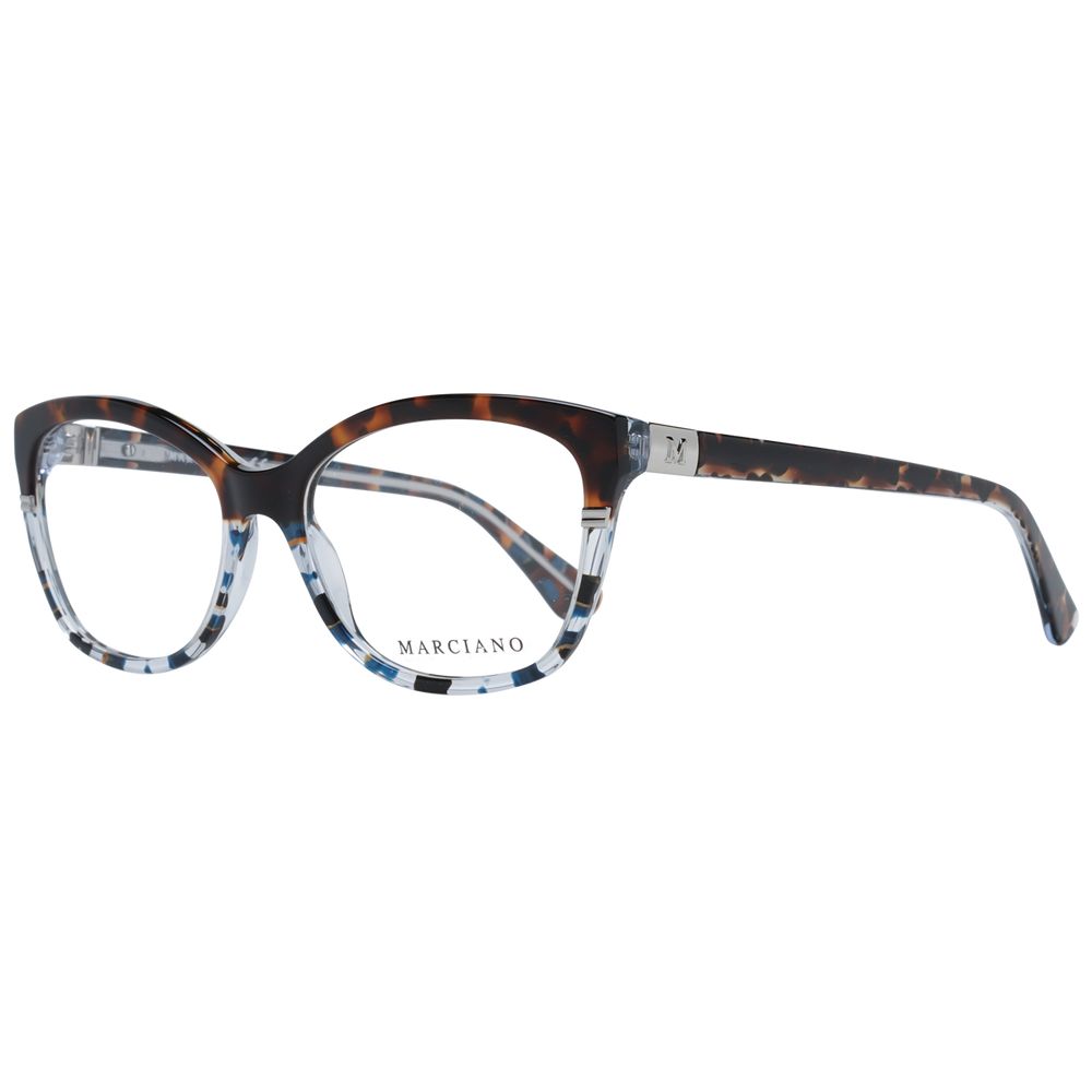 Marciano by Guess Brown Plastic Glasses (Frames) - Luxe Nova