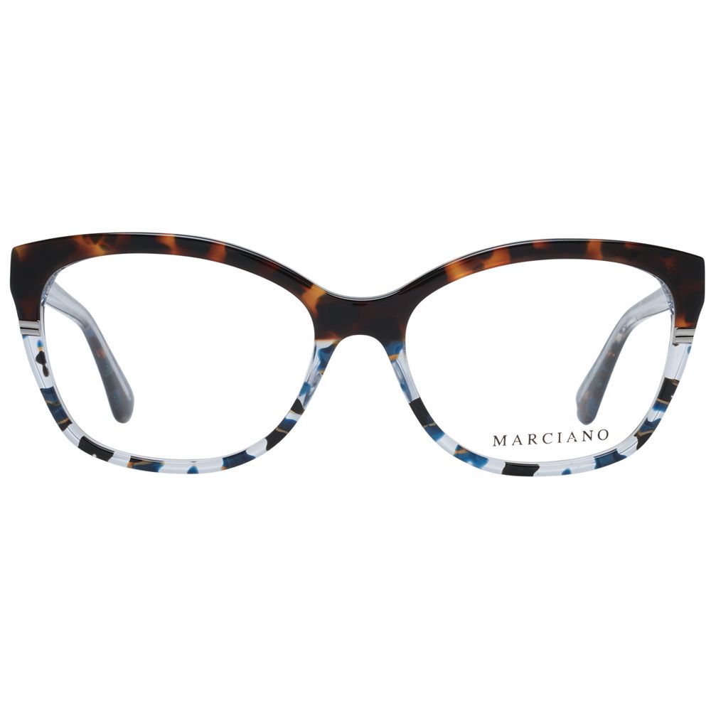 Marciano by Guess Brown Plastic Glasses (Frames) - Luxe Nova