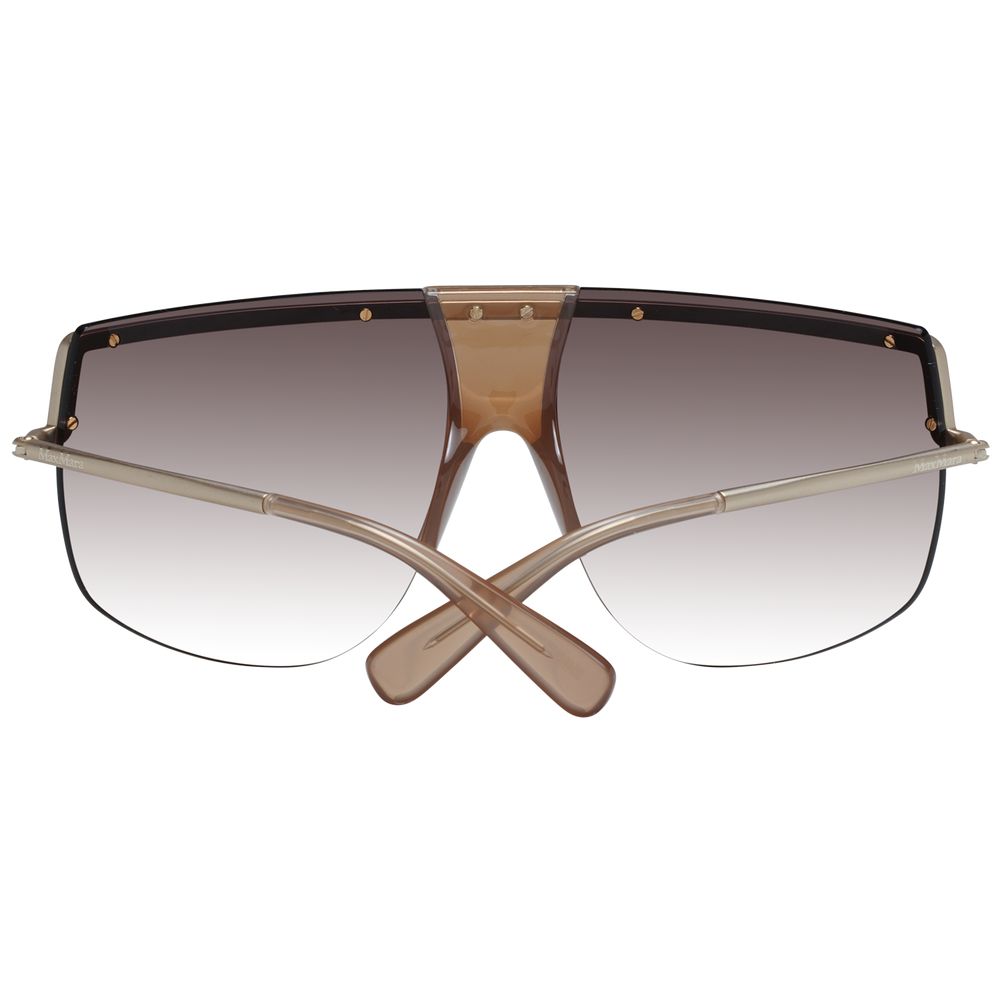 Max Mara Gold Metal Sunglasses - Luxe Nova