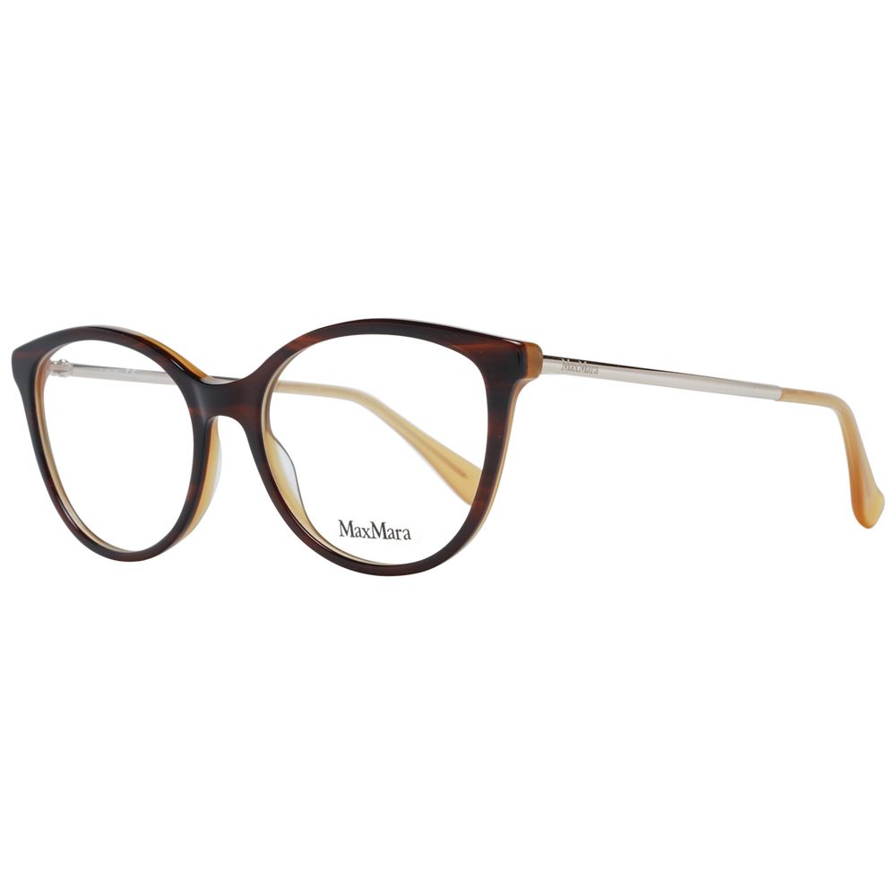 Max Mara Brown Metal & Plastic Glasses (Frames) - Luxe Nova