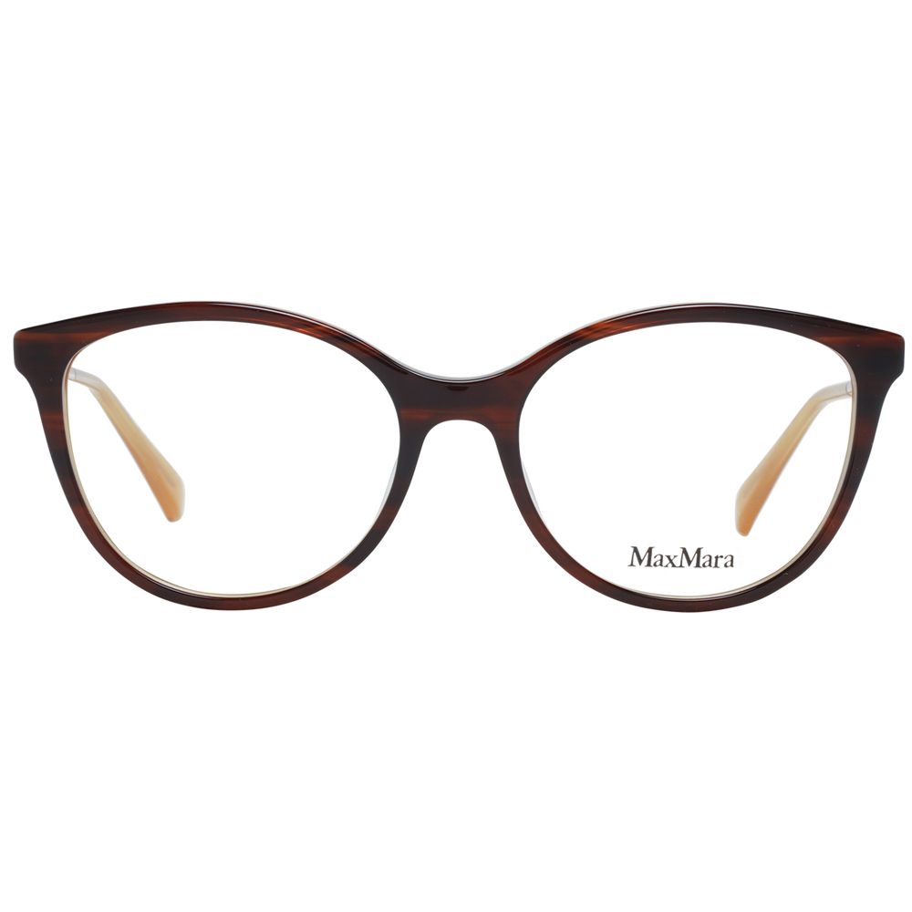 Max Mara Brown Metal & Plastic Glasses (Frames) - Luxe Nova