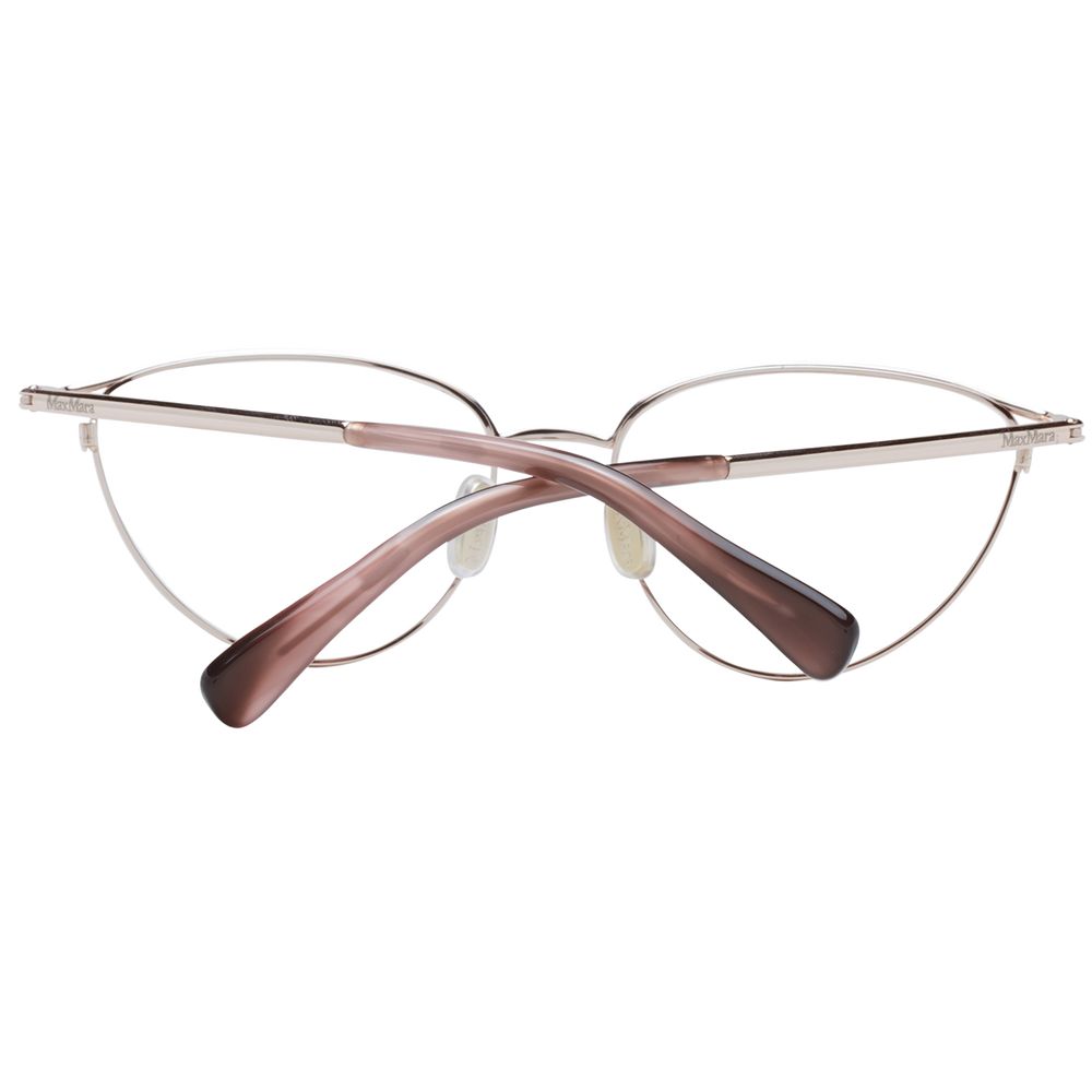 Max Mara Rose Gold Metal Glasses (Frames) - Luxe Nova