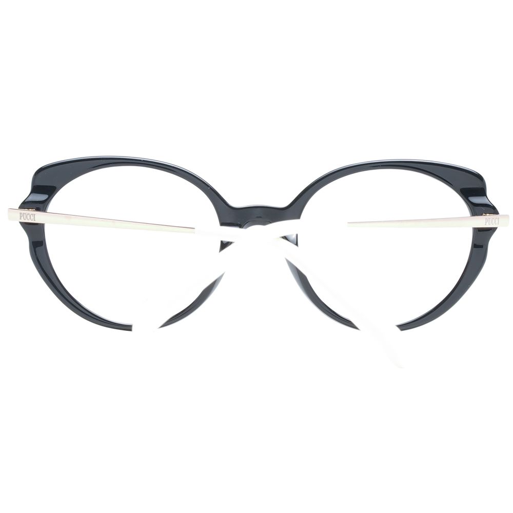 Emilio Pucci Black Plastic Glasses (Frames) - Luxe Nova
