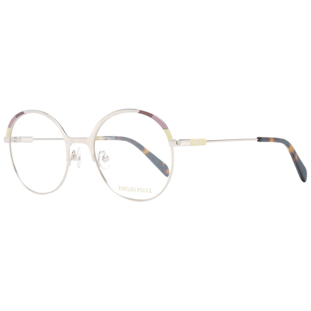 Emilio Pucci Gold Metal Glasses (Frames) - Luxe Nova
