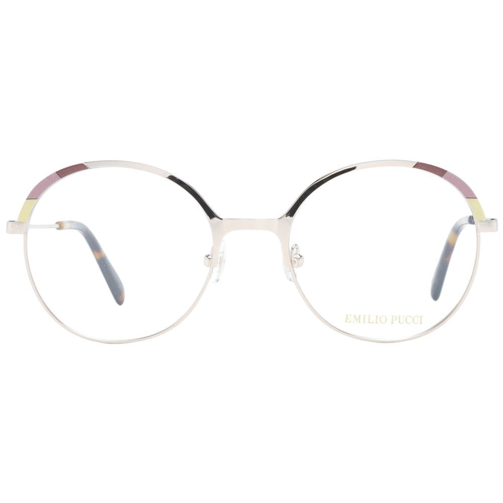 Emilio Pucci Gold Metal Glasses (Frames) - Luxe Nova