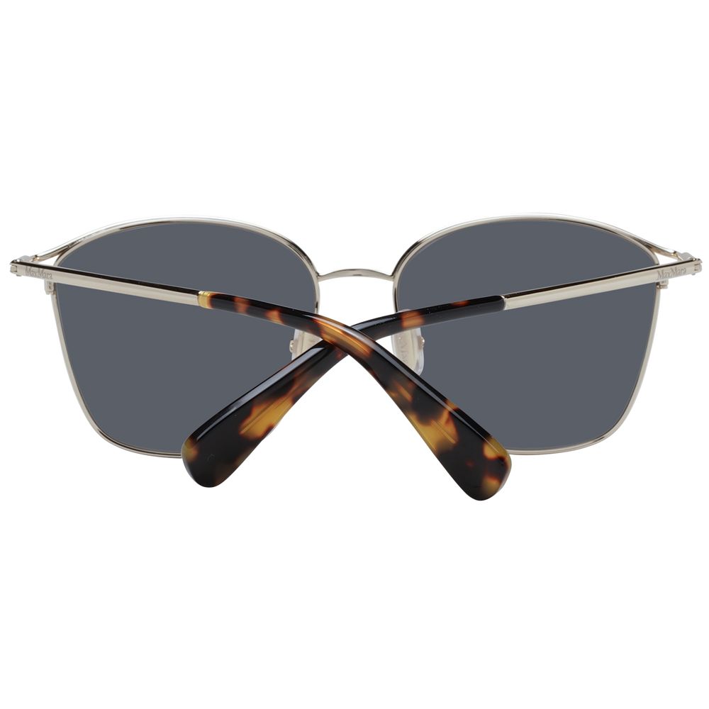 Max Mara Gold Metal Sunglasses - Luxe Nova