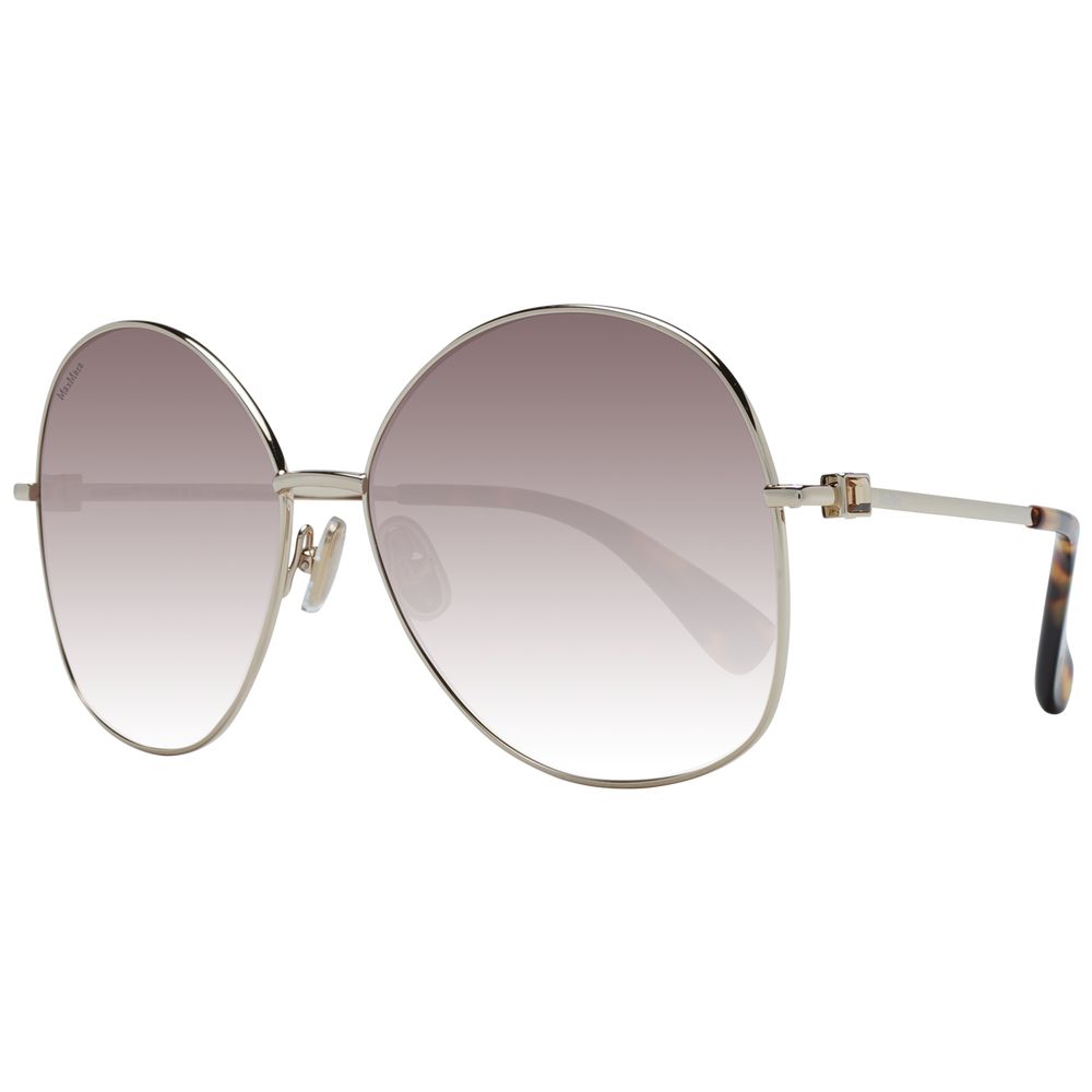 Max Mara Gold Metal Sunglasses - Luxe Nova