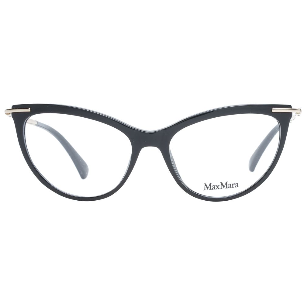 Max Mara Black Plastic Glasses (Frames) - Luxe Nova