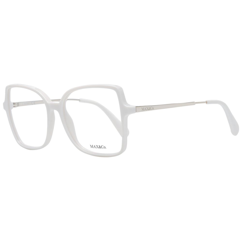 Max & Co White Plastic Glasses (Frames) - Luxe Nova