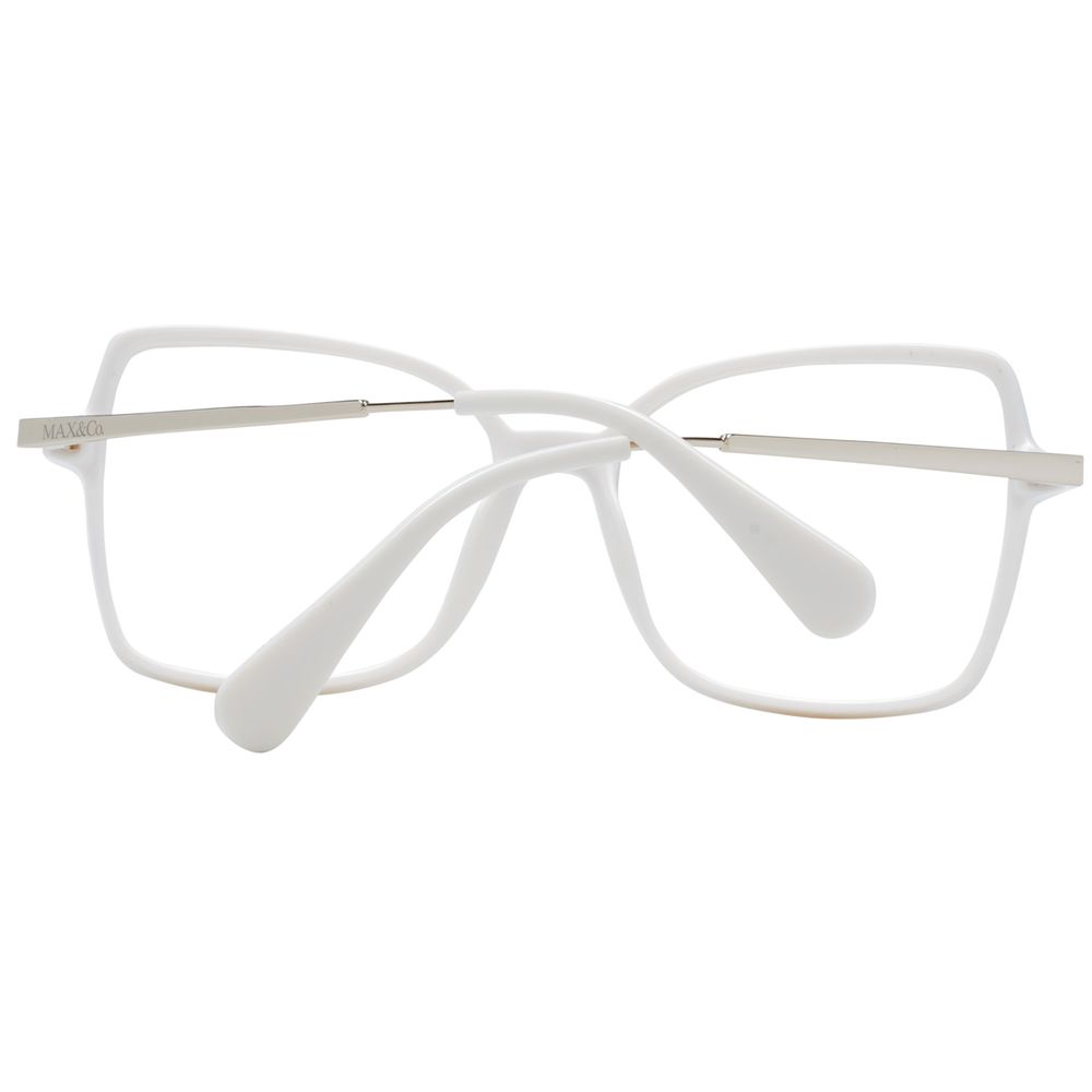 Max & Co White Plastic Glasses (Frames) - Luxe Nova