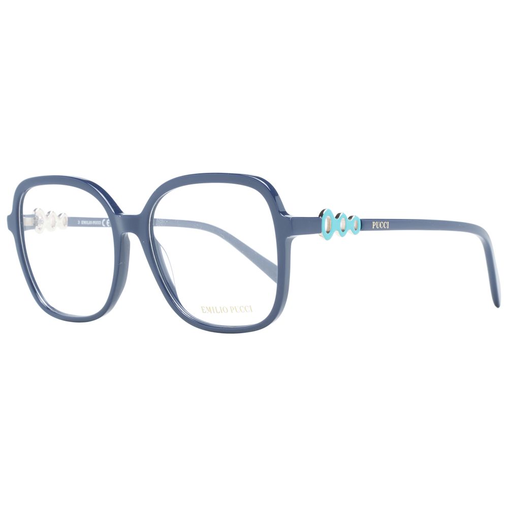 Emilio Pucci Blue Plastic Glasses (Frames) - Luxe Nova