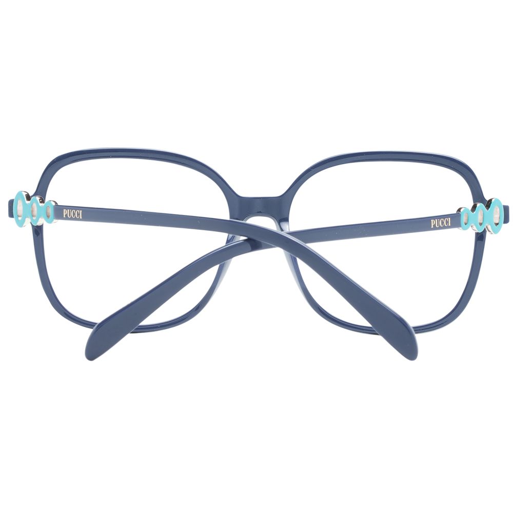 Emilio Pucci Blue Plastic Glasses (Frames) - Luxe Nova