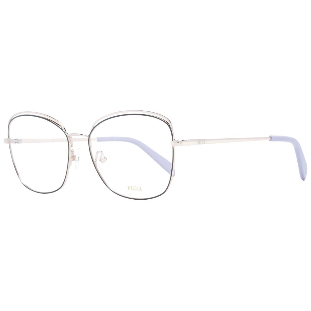 Emilio Pucci Black Metal Glasses (Frames) - Luxe Nova