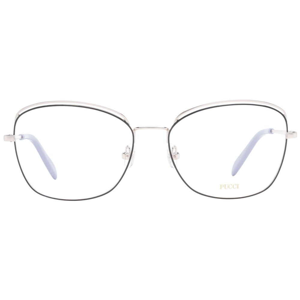 Emilio Pucci Black Metal Glasses (Frames) - Luxe Nova