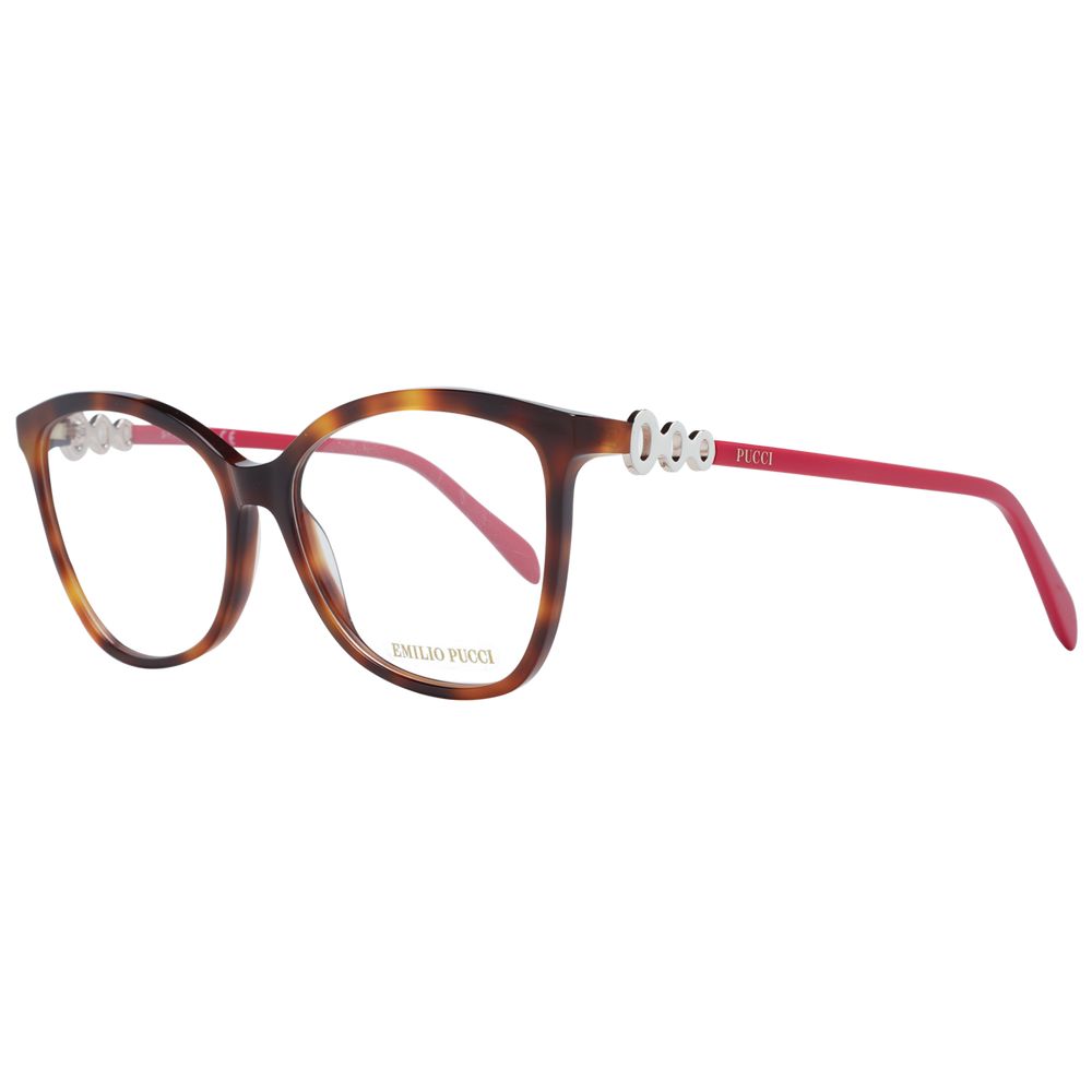 Emilio Pucci Brown Plastic Glasses (Frames) - Luxe Nova