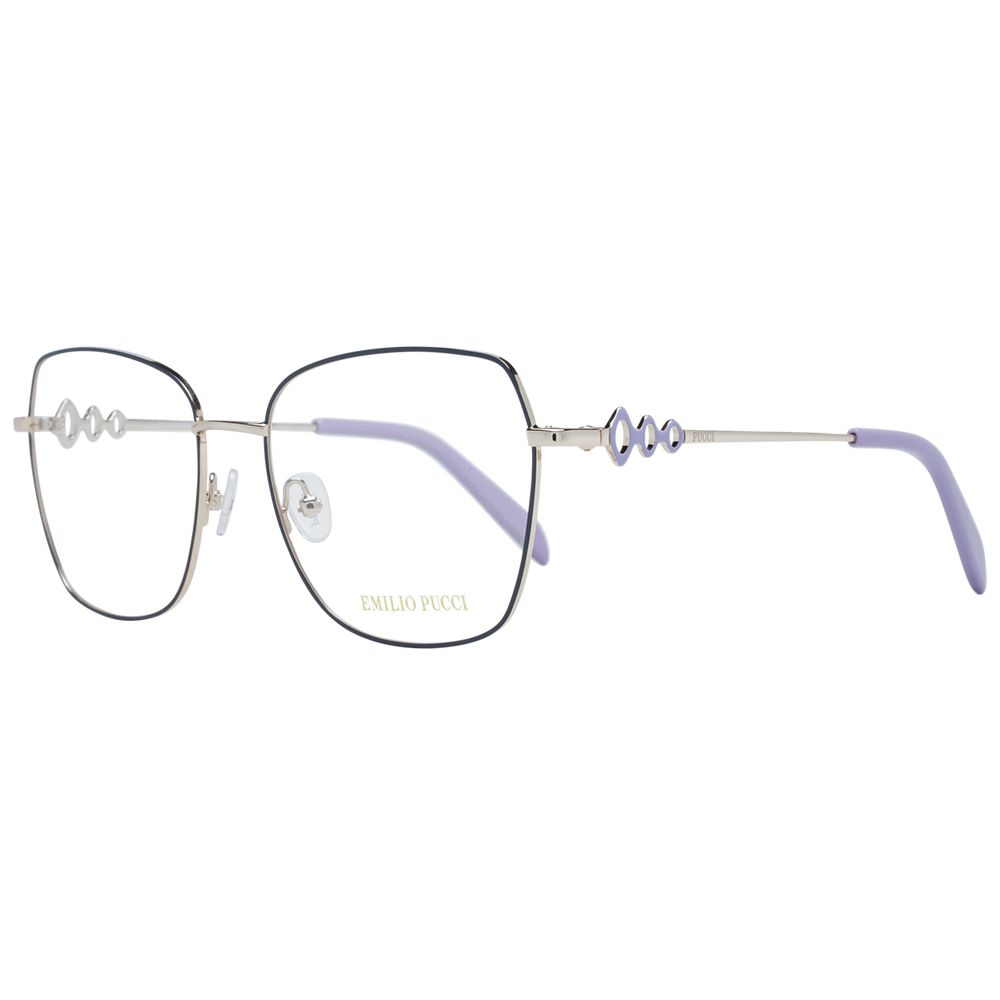 Emilio Pucci Blue Metal Glasses (Frames) - Luxe Nova