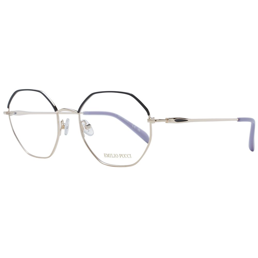 Emilio Pucci Black Metal Glasses (Frames) - Luxe Nova