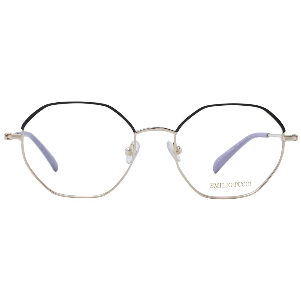 Emilio Pucci Black Metal Glasses (Frames) - Luxe Nova
