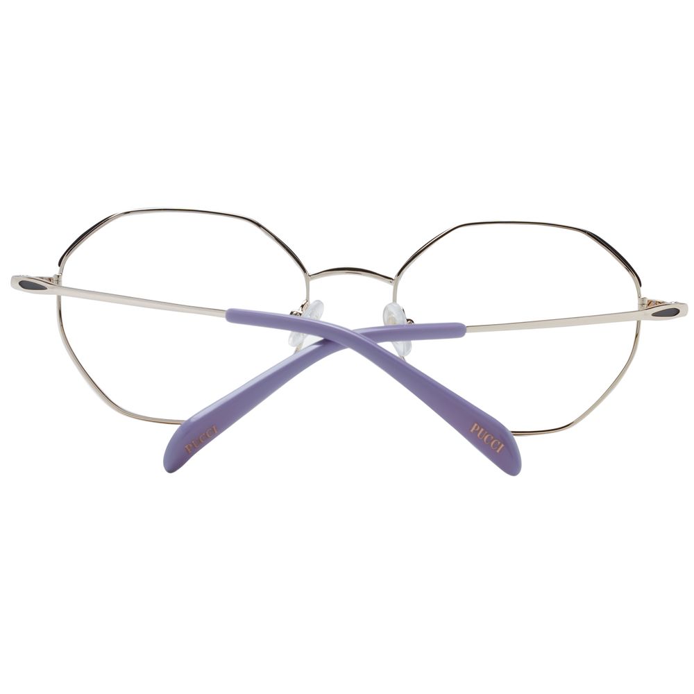 Emilio Pucci Black Metal Glasses (Frames) - Luxe Nova