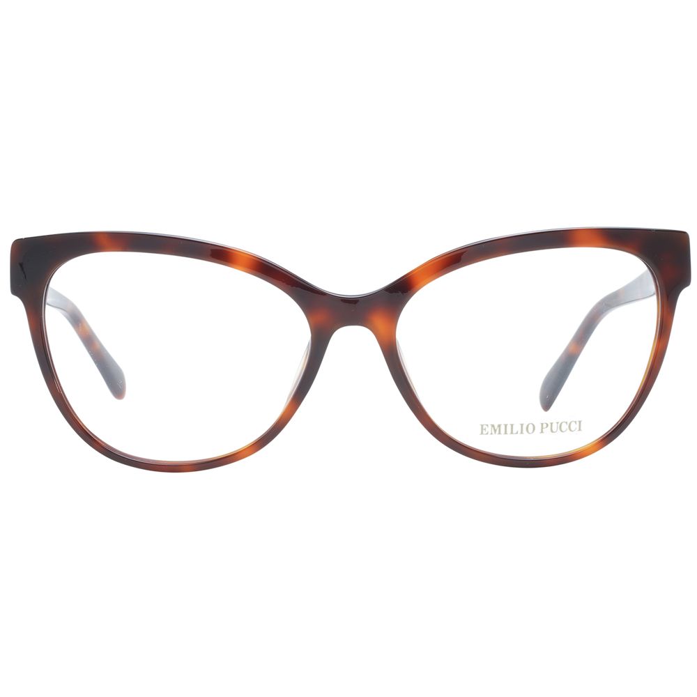 Emilio Pucci Brown Plastic Glasses (Frames) - Luxe Nova