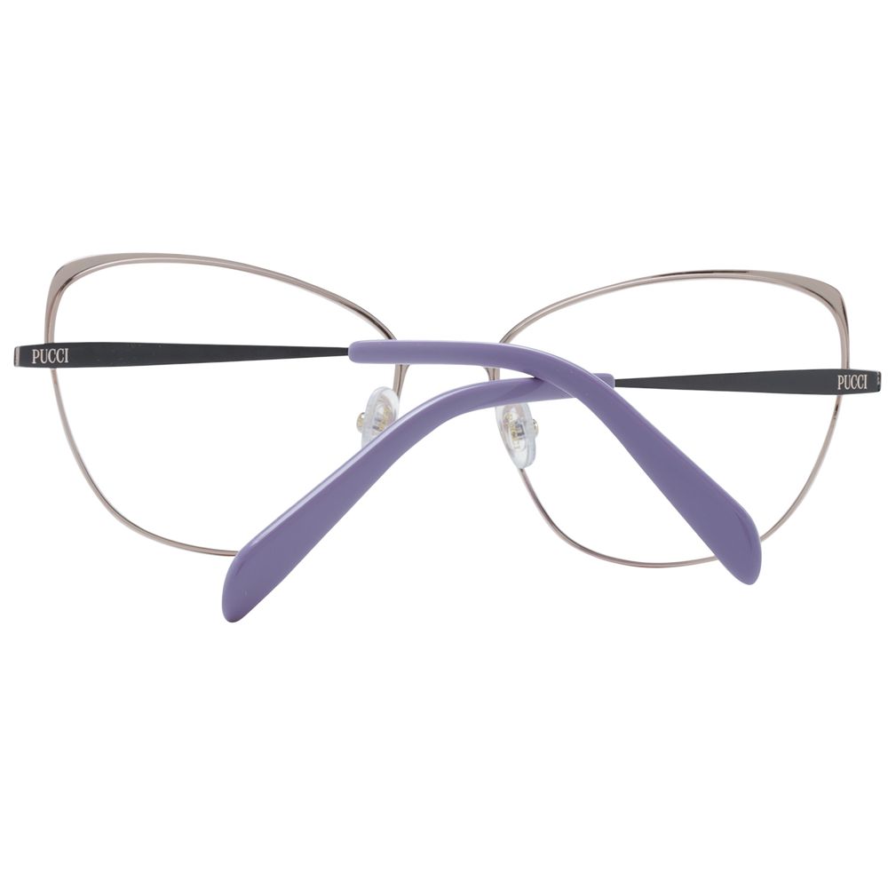 Emilio Pucci Black Metal Glasses (Frames) - Luxe Nova