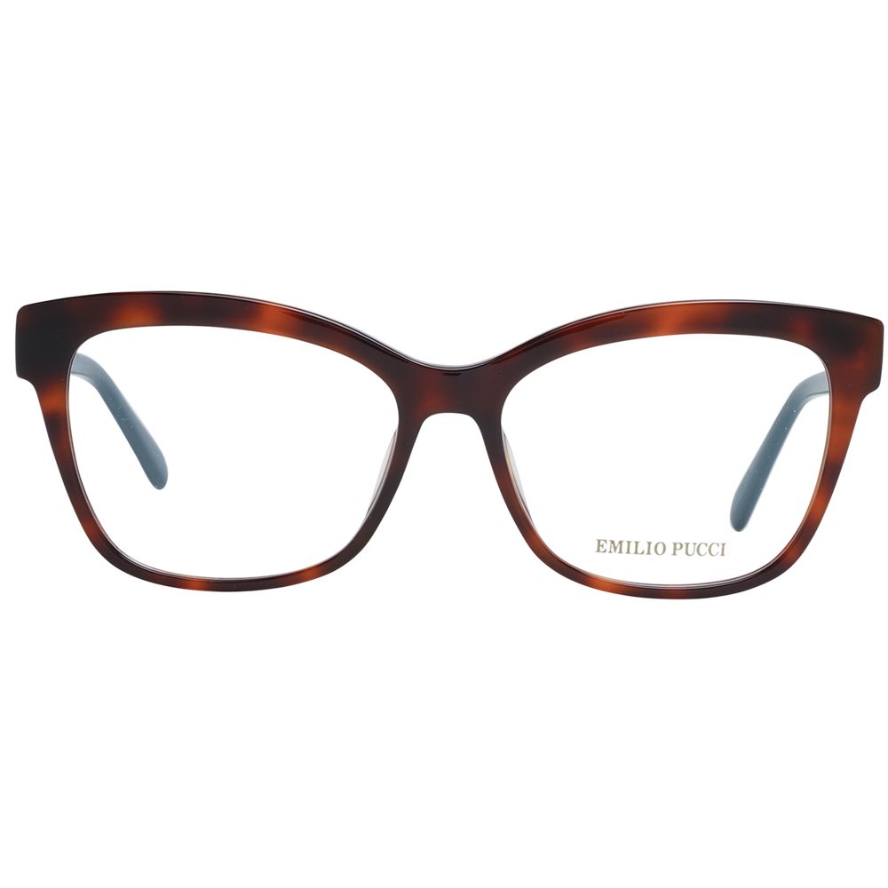 Emilio Pucci Brown Plastic Glasses (Frames) - Luxe Nova