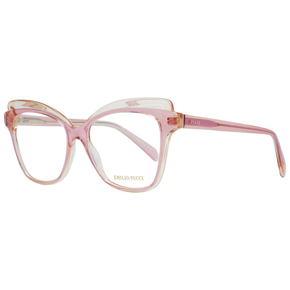 Emilio Pucci Pink Plastic Glasses (Frames) - Luxe Nova