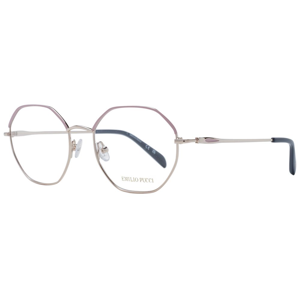 Emilio Pucci Pink Metal Glasses (Frames) - Luxe Nova