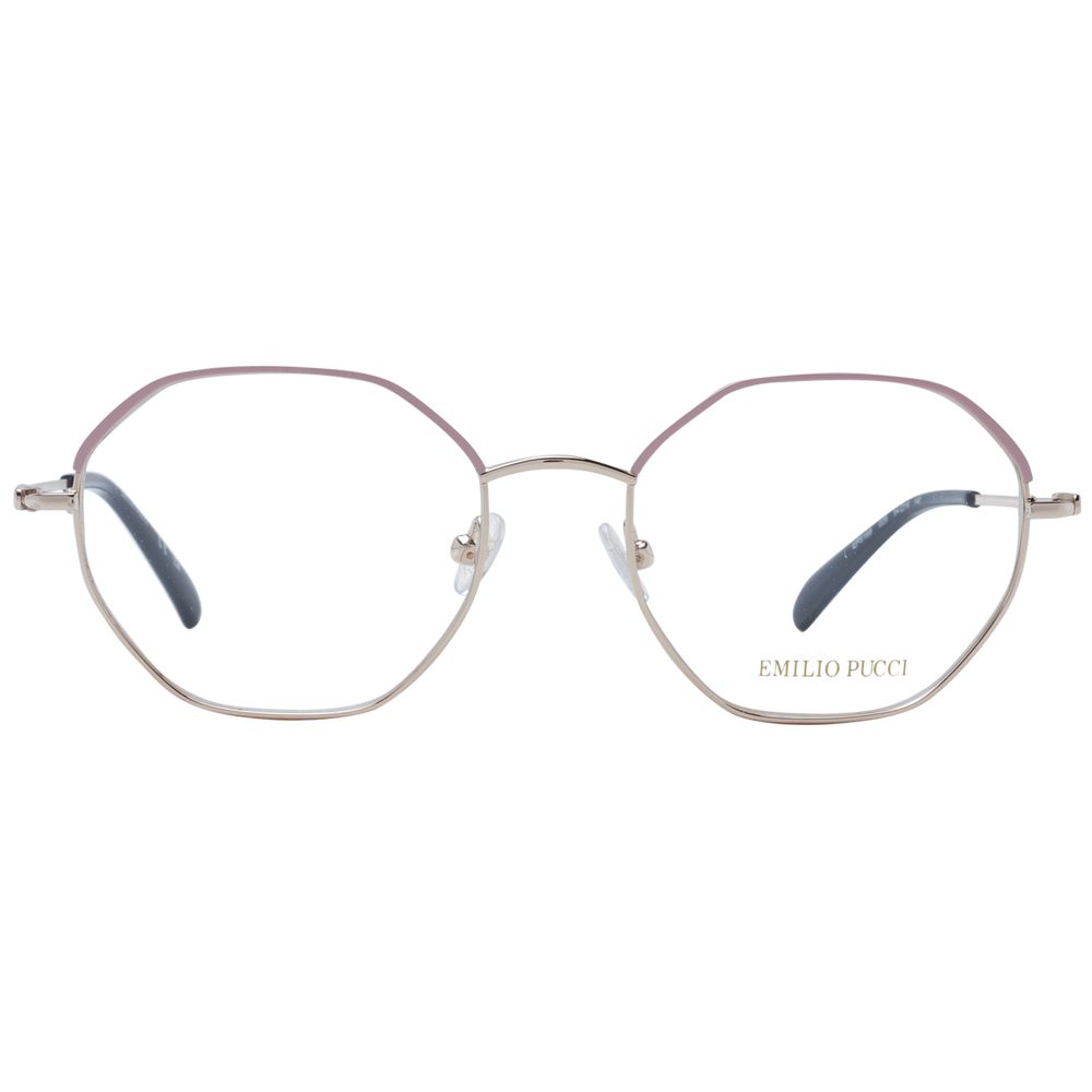 Emilio Pucci Pink Metal Glasses (Frames) - Luxe Nova