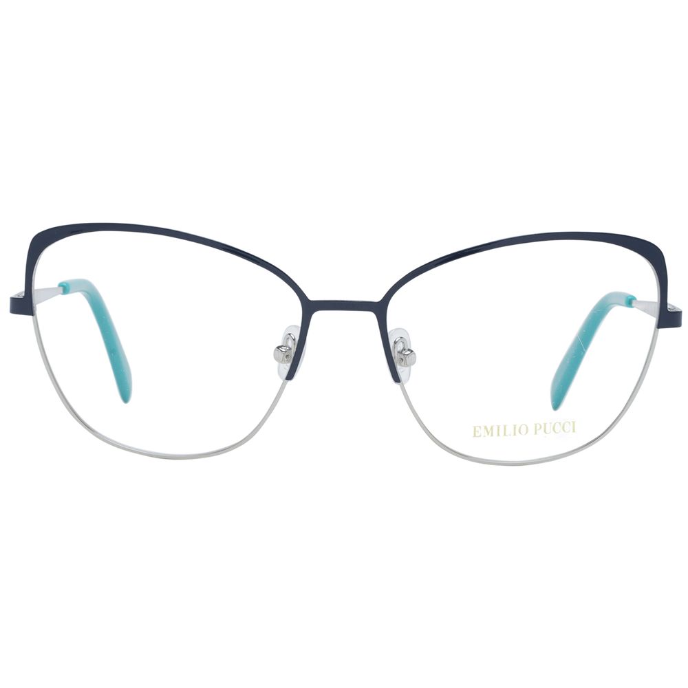 Emilio Pucci Blue Metal Glasses (Frames) - Luxe Nova
