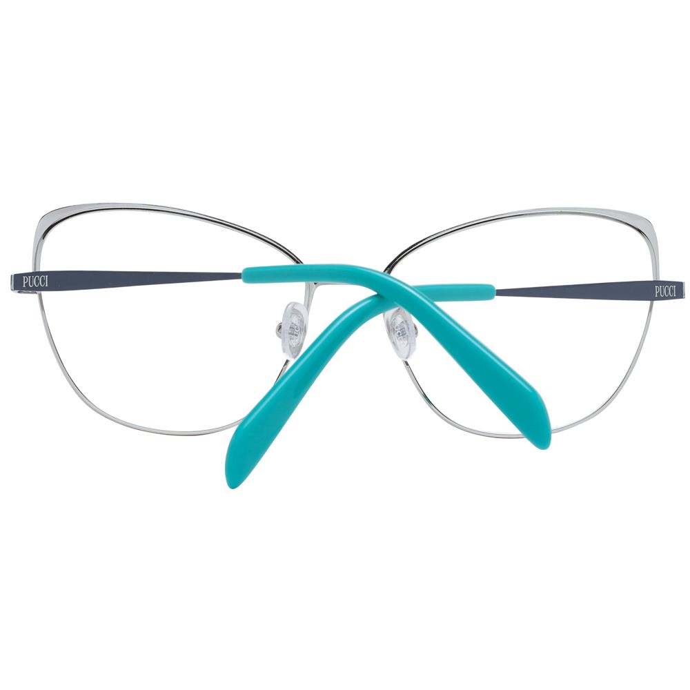 Emilio Pucci Blue Metal Glasses (Frames) - Luxe Nova