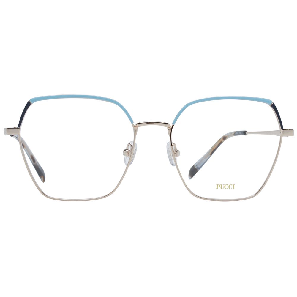 Emilio Pucci Gold Metal Glasses (Frames) - Luxe Nova