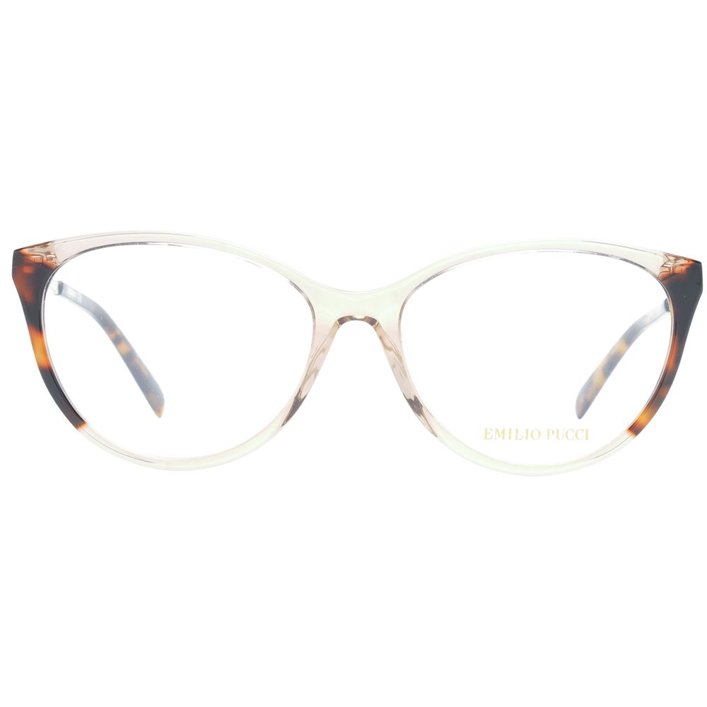 Emilio Pucci Brown Plastic Glasses (Frames) - Luxe Nova