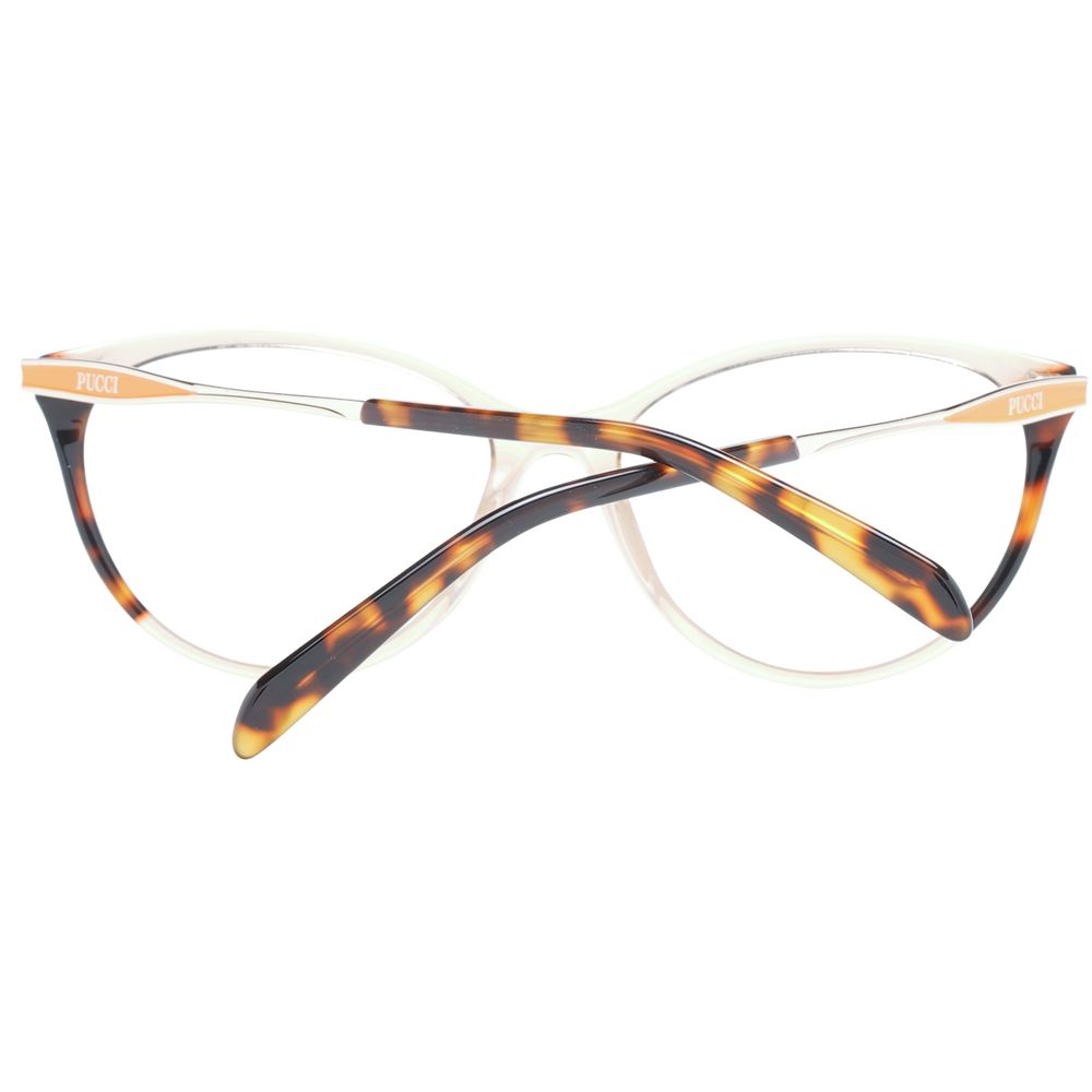 Emilio Pucci Brown Plastic Glasses (Frames) - Luxe Nova