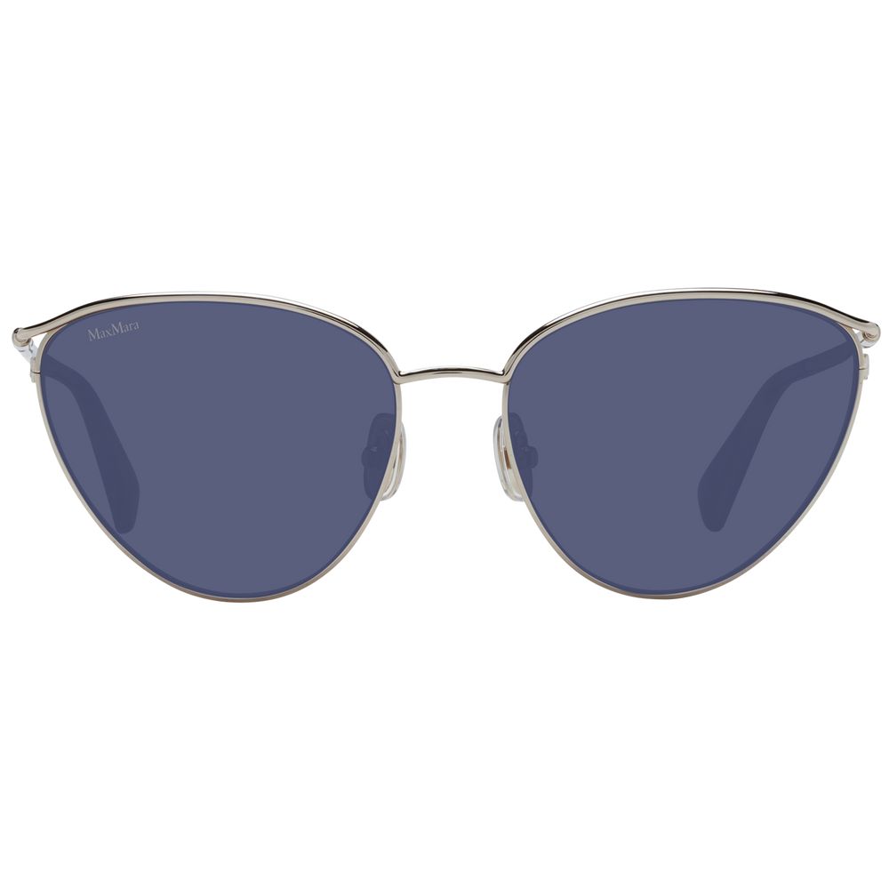 Max Mara Silver Metal Sunglasses - Luxe Nova