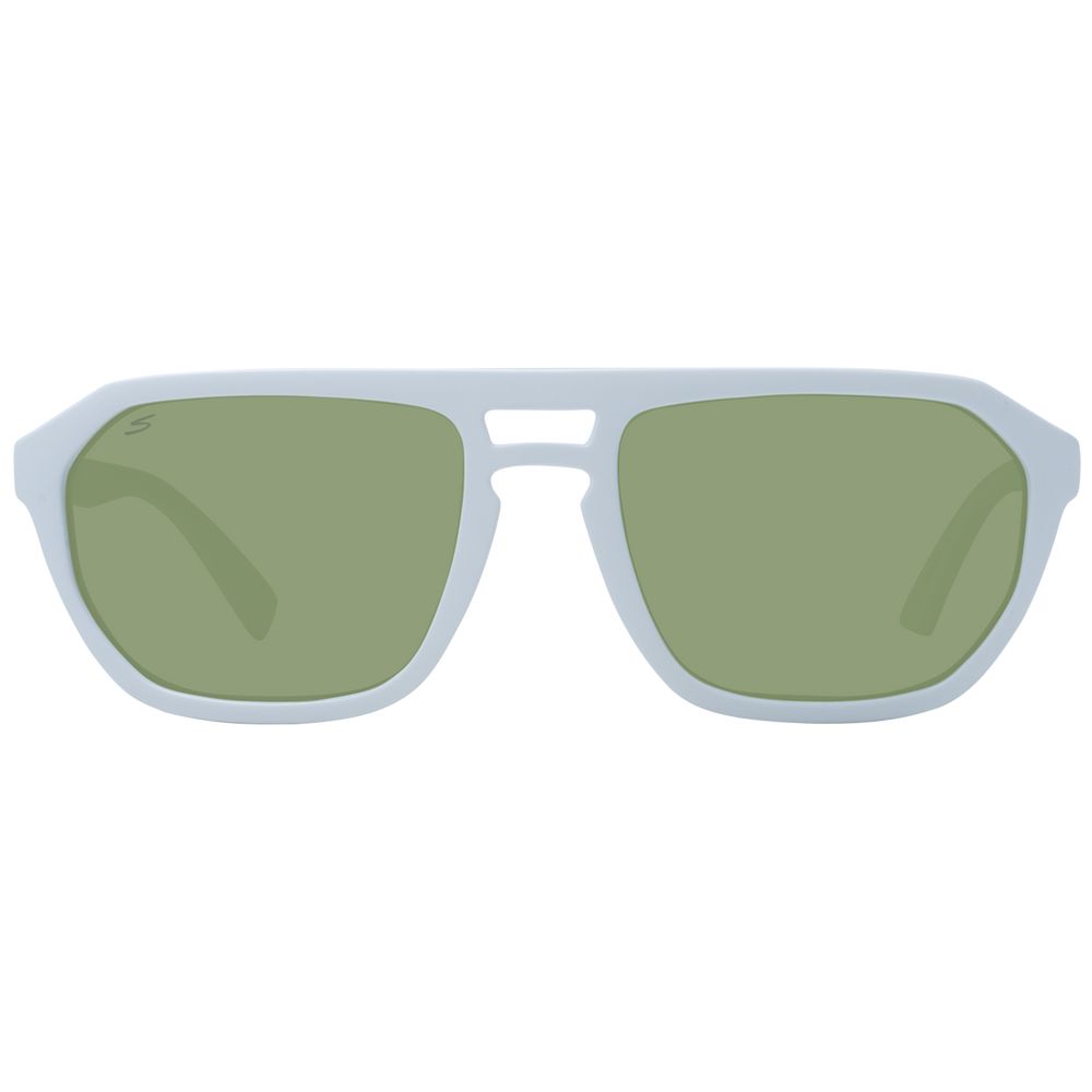 Serengeti White Eco Nylon Sunglasses - Luxe Nova