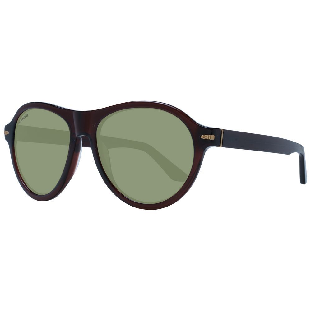 Serengeti Brown Acetate Sunglasses - Luxe Nova