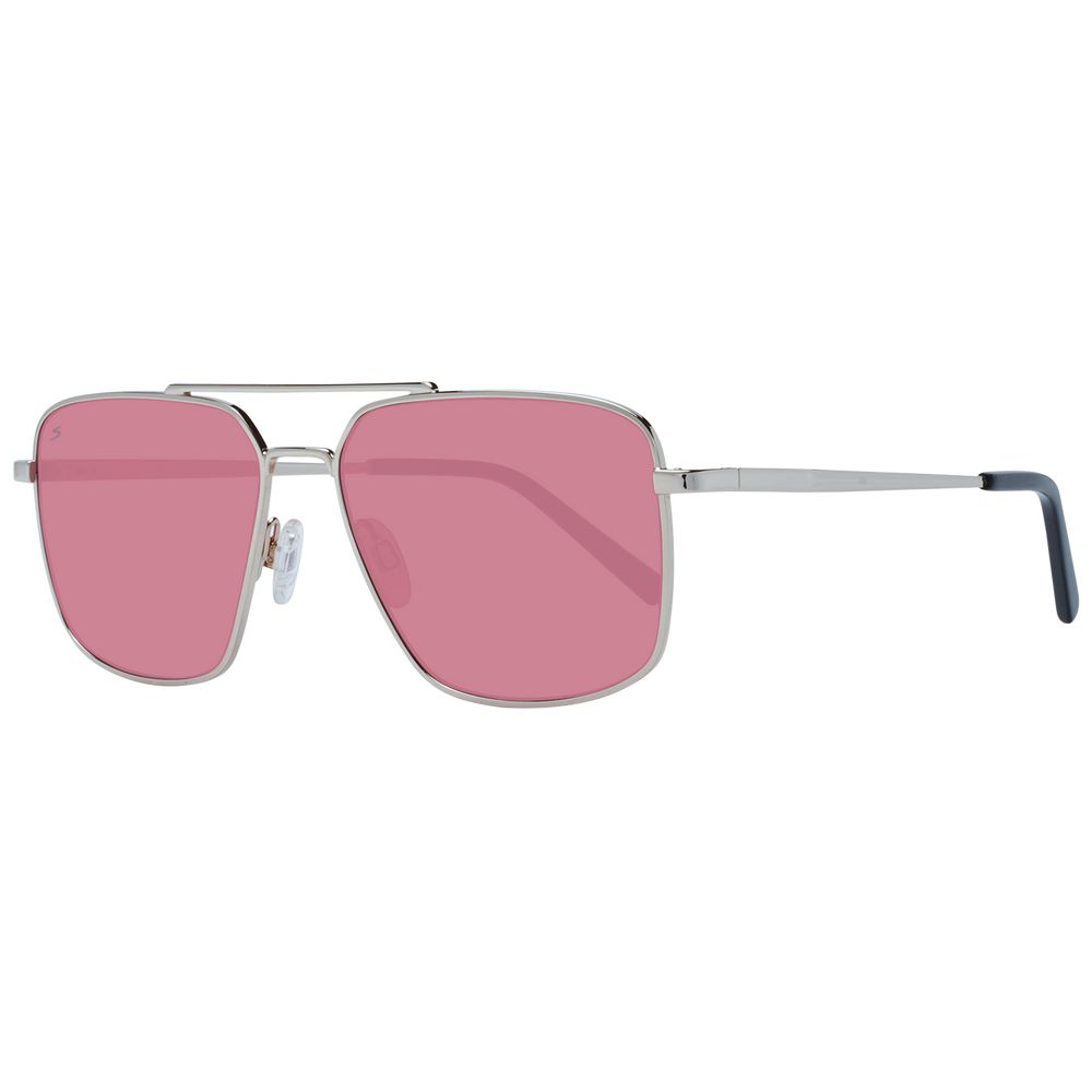 Serengeti Silver Metal Sunglasses - Luxe Nova