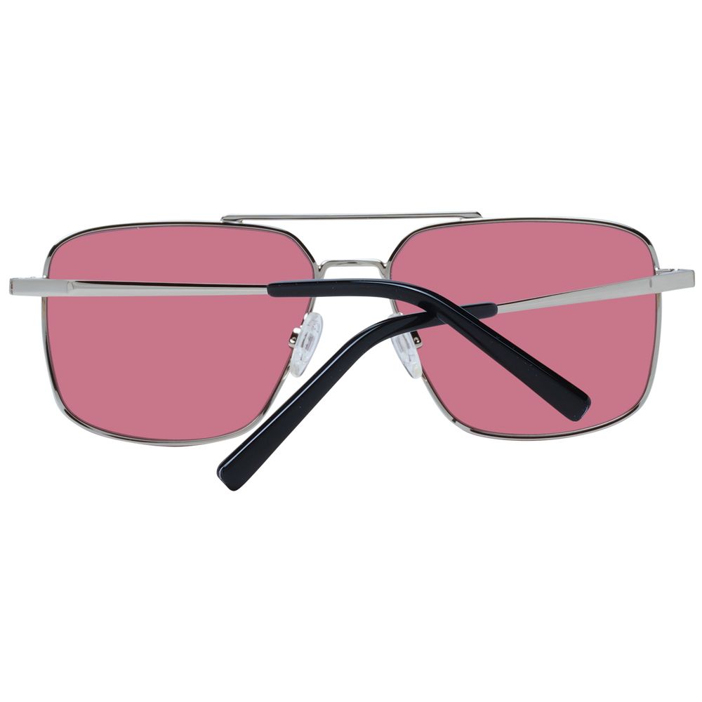 Serengeti Silver Metal Sunglasses - Luxe Nova