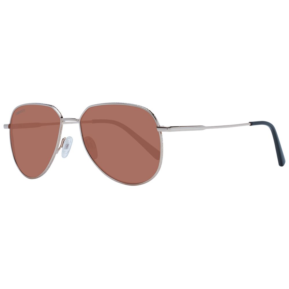 Serengeti Rose Gold Metal Sunglasses - Luxe Nova