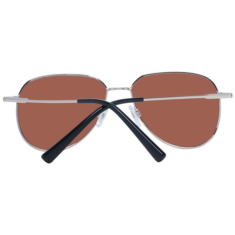 Serengeti Rose Gold Metal Sunglasses - Luxe Nova