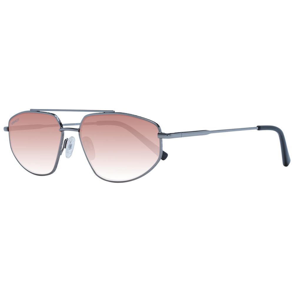 Serengeti Gray Metal Sunglasses - Luxe Nova