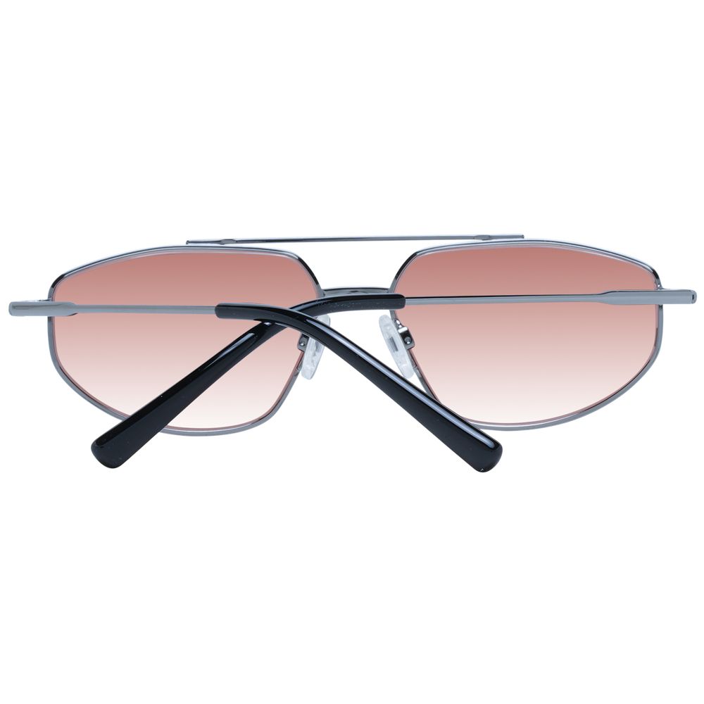 Serengeti Gray Metal Sunglasses - Luxe Nova