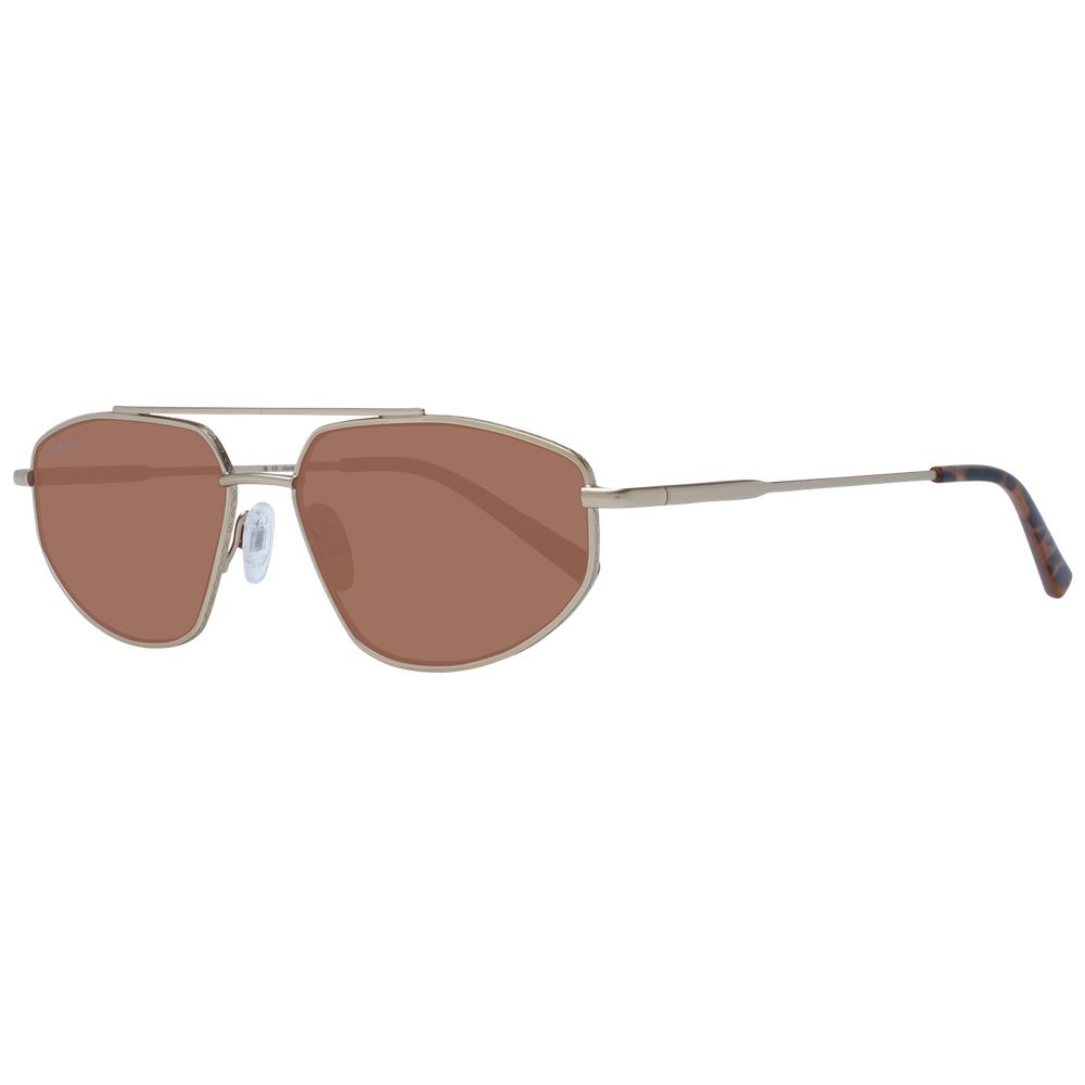 Serengeti Gold Metal Sunglasses - Luxe Nova